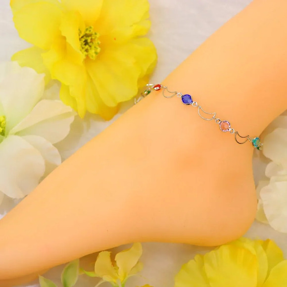 Minimalist Anklet, Sleek & Modern Design, Women’s Fashion, YC110480-A  klet - Picture 4 of 10